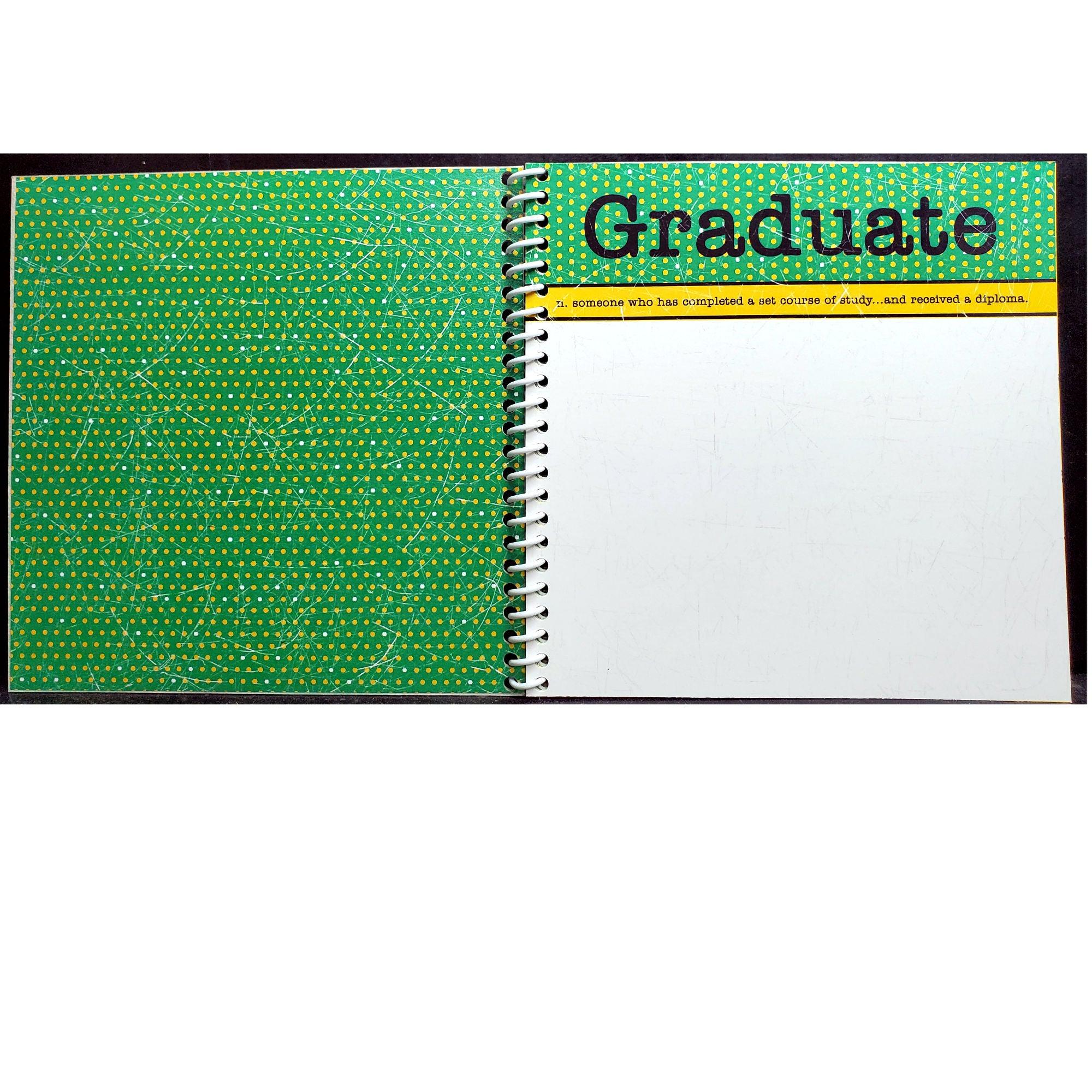 Crystal Lake South High School Gators, Crystal Lake, IL Graduation Mini Album Kit includes album, sticker, and cardstock by Scrapbook Customs - Scrapbook Supply Companies