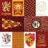Harry Potter Collection Gryffindor House 12 x 12 Double-Sided Scrapbook Paper by Paper House Productions - Scrapbook Supply Companies