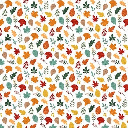 Happy Fall Collection Welcome Fall 12 x 12 Double-Sided Scrapbook Paper by Echo Park Paper - Scrapbook Supply Companies