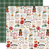 Happy Fall Collection Hello Autumn 12 x 12 Double-Sided Scrapbook Paper by Echo Park Paper - Scrapbook Supply Companies