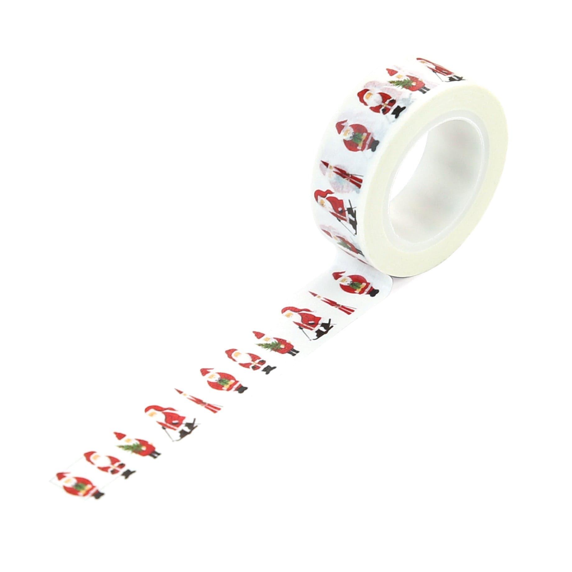Here Comes Santa Claus Collection Santa Claus Washi Tape by Echo Park Paper - 30 Feet - Scrapbook Supply Companies