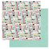 The Hockey Life Collection Icing 12 x 12 Double-Sided Scrapbook Paper by Photo Play Paper - Scrapbook Supply Companies