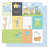 Hush Little Baby Collection Little Boy 12 x 12 Double-Sided Scrapbook Paper by Photo Play Paper