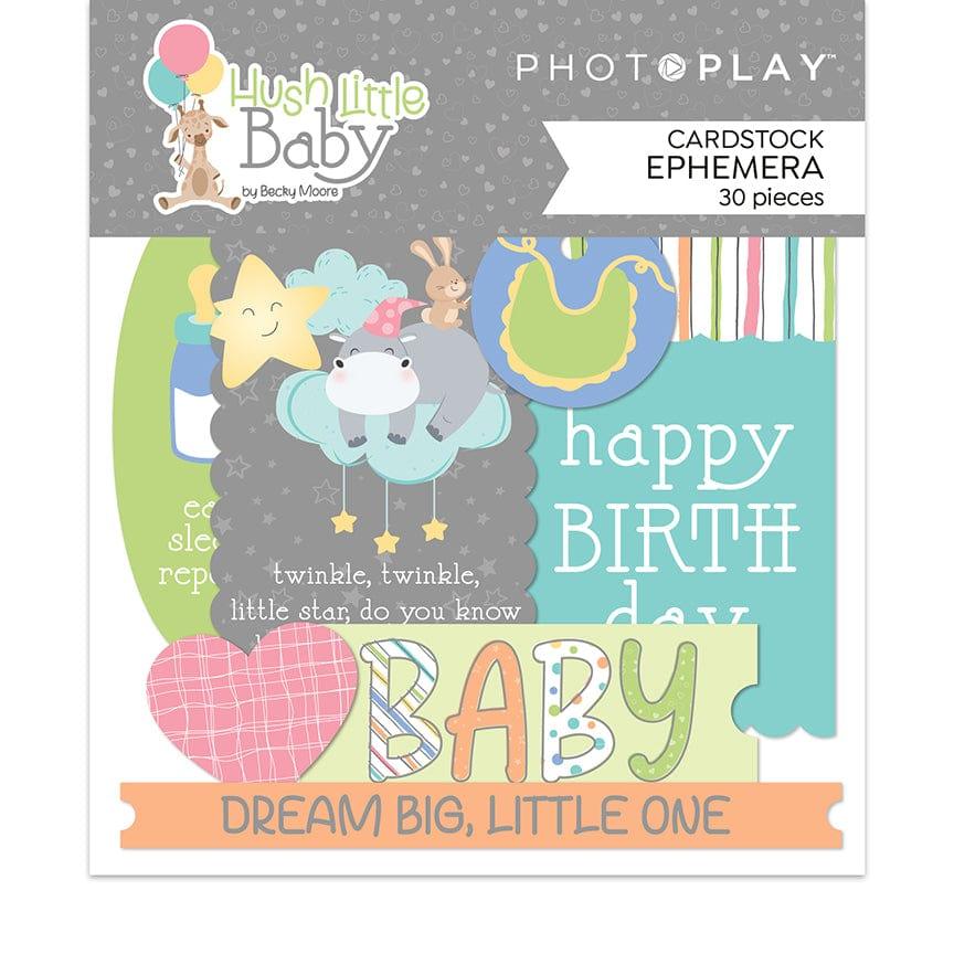 Hush Little Baby Collection 5 x 5 Cardstock Ephemera Scrapbook Embellishments by Photo Play Paper - Scrapbook Supply Companies