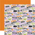 Halloween Magic Collection Trick or Treat 12 x 12 Double-Sided Scrapbook Paper by Echo Park Paper - Scrapbook Supply Companies