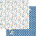 Hanukkah Collection Banner 12 x 12 Double-Sided Scrapbook Paper by SSC Designs