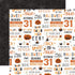 Halloween Party Collection October 31st 12 x 12 Double-Sided Scrapbook Paper by Echo Park Paper