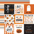 Halloween Party Collection 4 x 4 Journaling Cards 12 x 12 Double-Sided Scrapbook Paper by Echo Park Paper - Scrapbook Supply Companies