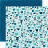Hello Winter 13-Piece Collection Kit by Echo Park Paper-12 Papers, 1 Sticker - Scrapbook Supply Companies