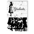Graduate Collection She Did It Scrapbook Laser Cut Embellishments by SSC Designs