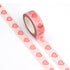 TW Collection Pink Hearts Gold Foiled Washi Tape by SSC Designs - 15mm x 21 Feet