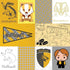 Harry Potter Collection Hufflepuff House 12 x 12 Double-Sided Scrapbook Paper by Paper House Productions - Scrapbook Supply Companies