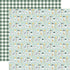 It's A Boy Collection Boy Baby Bottles 12 x 12 Double-Sided Scrapbook Paper by Echo Park Paper