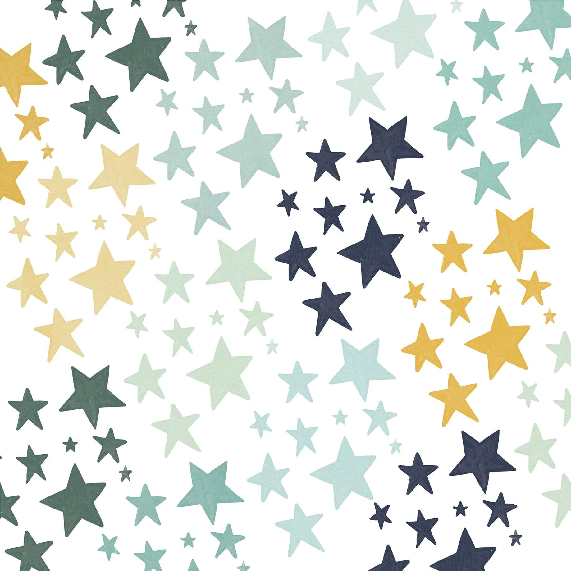 It's A Boy Collection 4 x 4 Journaling Cards 12 x 12 Double-Sided Scrapbook Paper by Echo Park Paper - Scrapbook Supply Companies