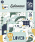 It's A Boy Collection 5 x 5 Scrapbook Ephemera Die Cuts by Echo Park Paper - Scrapbook Supply Companies