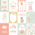It's A Girl Collection 3 x 4 Journaling Cards 12 x 12 Double-Sided Scrapbook Paper by Echo Park Paper - Scrapbook Supply Companies