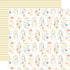 It's A Girl Collection Sleepy Mobiles 12 x 12 Double-Sided Scrapbook Paper by Echo Park Paper - Scrapbook Supply Companies
