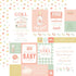 It's a Girl Collection 12 x 12 Double-Sided Scrapbook Paper Kit & Sticker Sheet by Echo Park Paper - 13 Pieces - Scrapbook Supply Companies