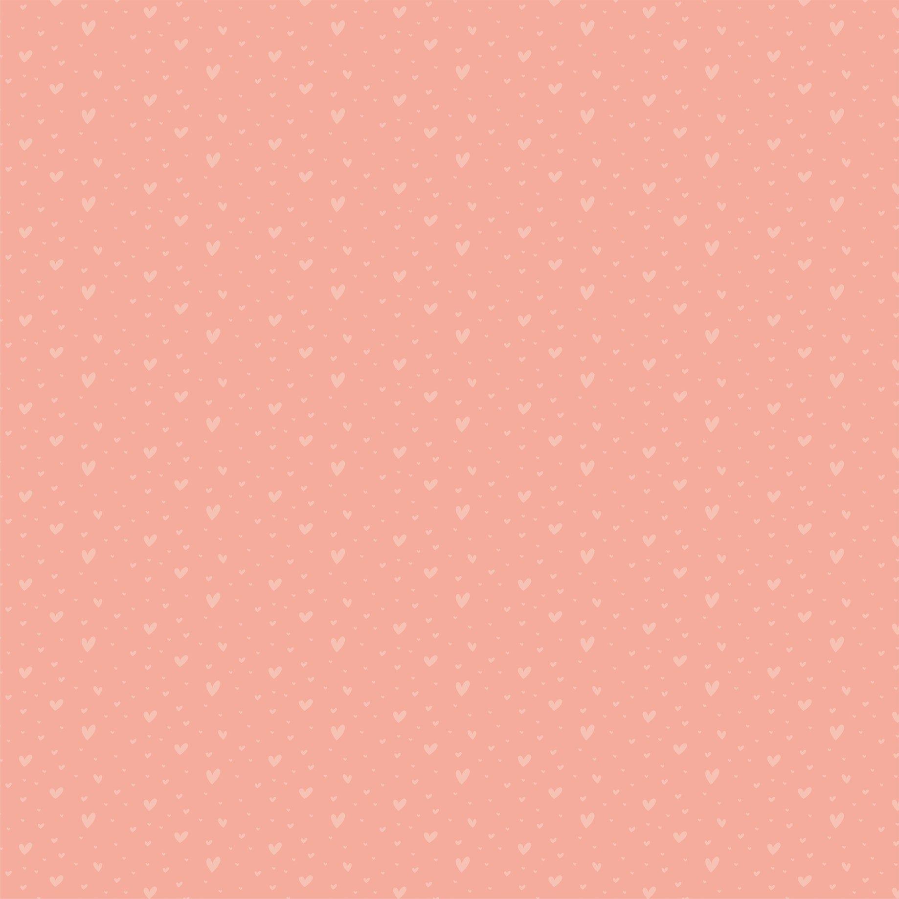 It's A Girl Collection Blushing Blooms 12 x 12 Double-Sided Scrapbook Paper by Echo Park Paper - Scrapbook Supply Companies