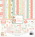 It's a Girl Collection 12 x 12 Double-Sided Scrapbook Paper Kit & Sticker Sheet by Echo Park Paper - 13 Pieces