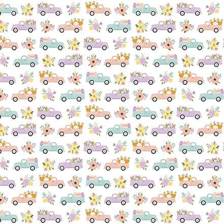 It's Easter Time Collection Garden Goodies 12 x 12 Double-Sided Scrapbook Paper by Echo Park Paper - Scrapbook Supply Companies
