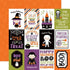 I Love Halloween Collection 3x4 Journaling Cards 12 x 12 Double-Sided Scrapbook Paper by Echo Park Paper