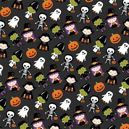 I Love Halloween Collection Trick Or Treat 12 x 12 Double-Sided Scrapbook Paper by Echo Park Paper - Scrapbook Supply Companies
