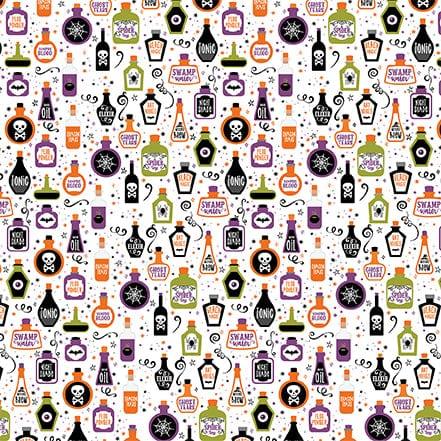 I Love Halloween Collection 6 x 4 Journaling Cards 12 x 12 Double-Sided Scrapbook Paper by Echo Park Paper - Scrapbook Supply Companies