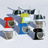 Measuring Cup & Mixer Brads by Eyelet Outlet - Pkg. of 12
