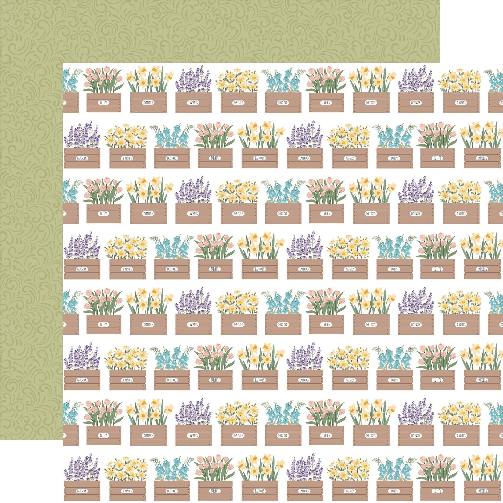 It's Spring Time Collection 12 x 12 Scrapbook Paper & Sticker Pack by Echo Park Paper - Scrapbook Supply Companies