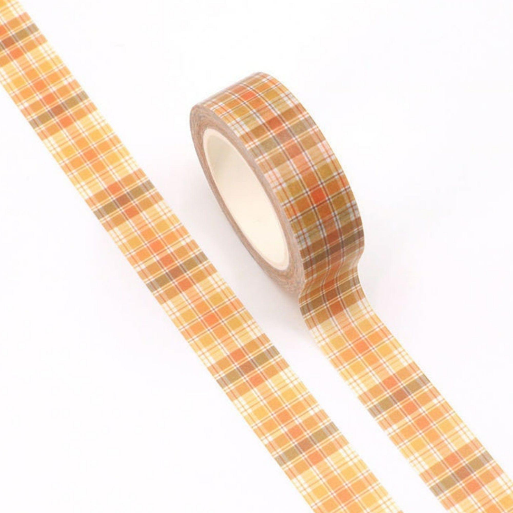TW Collection Fall Plaid Washi Tape by SSC Designs - 15mm x 30 Feet