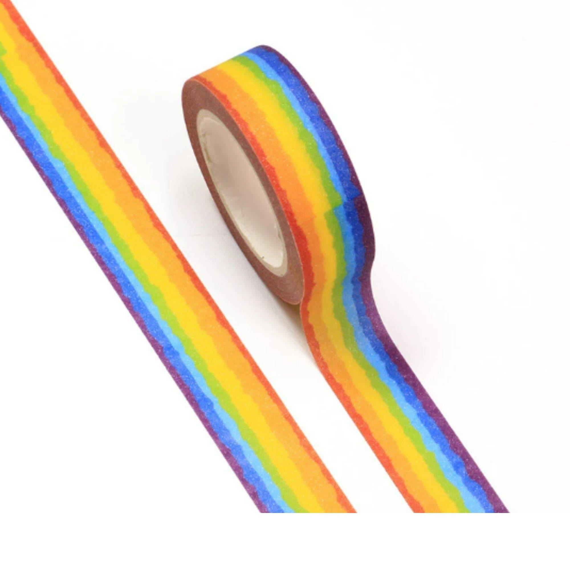 TW Collection Rainbow Pride Washi Tape by SSC Designs - 15mm x 30 Feet - Scrapbook Supply Companies