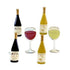 Wine Bottles and Glasses Brads by Eyelet Outlet - Pkg. of 12