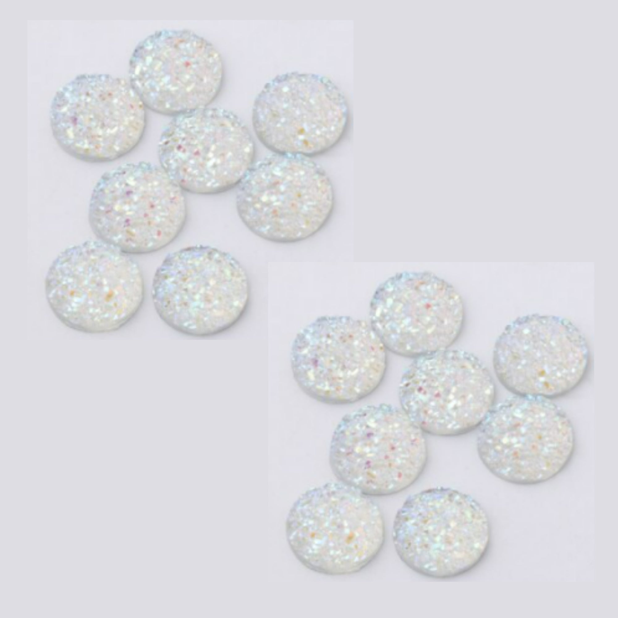 Bling It Up Collection 3/8" Iridescent Chunky Round Bling - Pkg. of 20