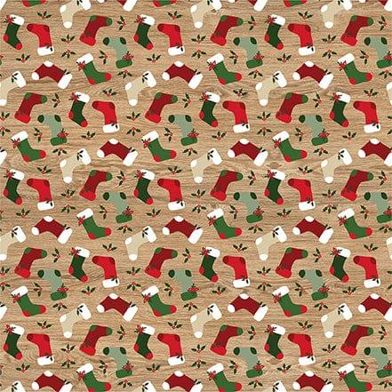 Jingle All The Way Collection By The Chimney 12 x 12 Double-Sided Scrapbook Paper by Echo Park Paper - Scrapbook Supply Companies