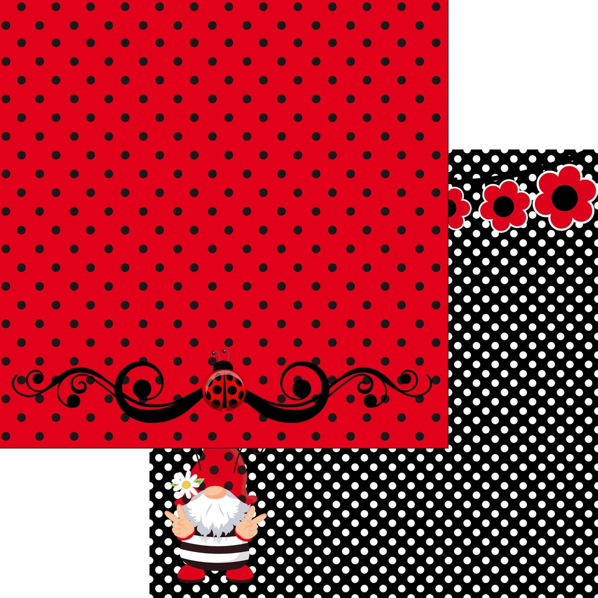 Ladybug Love 12 x 12 Scrapbook Paper & Embellishment Kit by SSC Designs