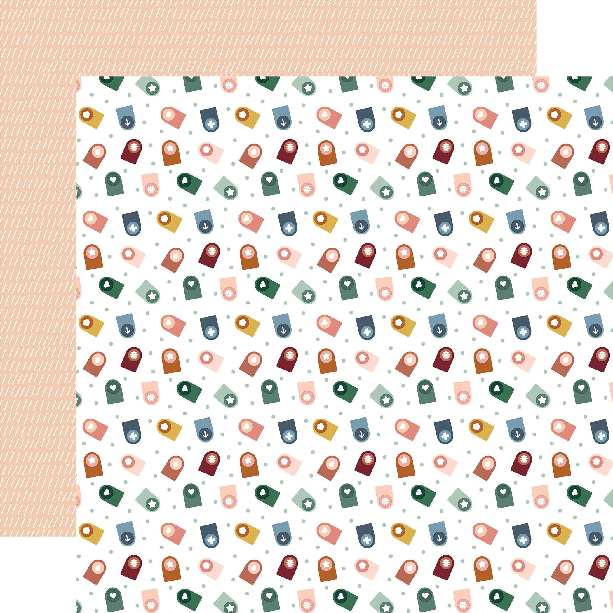 Let's Create Collection 12 x 12 Scrapbook Paper & Sticker Pack by Echo Park Paper - Scrapbook Supply Companies