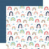 Little Dreamer Girl Collection Rainbow Magic 12 x 12 Double-Sided Scrapbook Paper by Echo Park Paper - Scrapbook Supply Companies