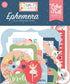Little Dreamer Girl Collection 5 x 5 Ephemera Die Cut Scrapbook Embellishments by Echo Park Paper - Scrapbook Supply Companies
