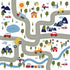 Little Dreamer Boy Collection Bumpy Roads 12 x 12 Double-Sided Scrapbook Paper by Echo Park Paper - Scrapbook Supply Companies