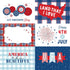 Let Freedom Ring Collection 6 x 4 Journaling Cards 12 x 12 Double-Sided Scrapbook Paper by Echo Park Paper - Scrapbook Supply Companies