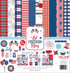 Let Freedom Ring Collection 12 x 12 Double-Sided Scrapbook Paper Kit & Sticker Sheet by Echo Park Paper - 13 Pieces - Scrapbook Supply Companies