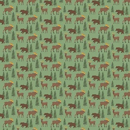 Let's Go Camping Collection Multi Journaling Cards 12 x 12 Double-Sided Scrapbook Paper by Echo Park Paper - Scrapbook Supply Companies