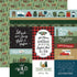 Let's Go Camping Collection Multi Journaling Cards 12 x 12 Double-Sided Scrapbook Paper by Echo Park Paper
