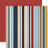 Let's Go Travel Collection Go See Do Stripes 12 x 12 Double-Sided Scrapbook Paper by Echo Park Paper