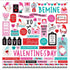 Tulla & Norbert's Love Story Collection 12 x 12 Cardstock Scrapbook Sticker Sheet by Photo Play Paper