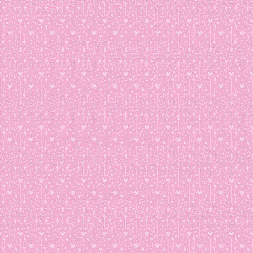 Tulla & Norbert's Love Story Collection Secret Admirer 12 x 12 Double-Sided Scrapbook Paper by Photo Play Paper - Scrapbook Supply Companies
