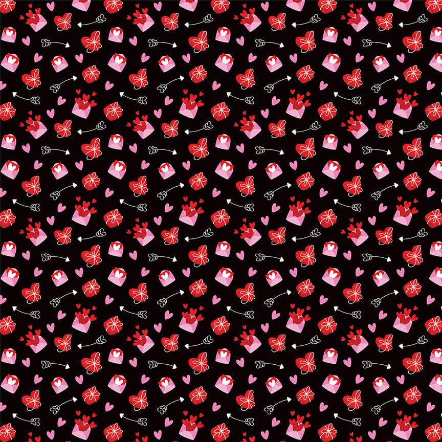 Tulla & Norbert's Love Story Collection Love You 12 x 12 Double-Sided Scrapbook Paper by Photo Play Paper - Scrapbook Supply Companies