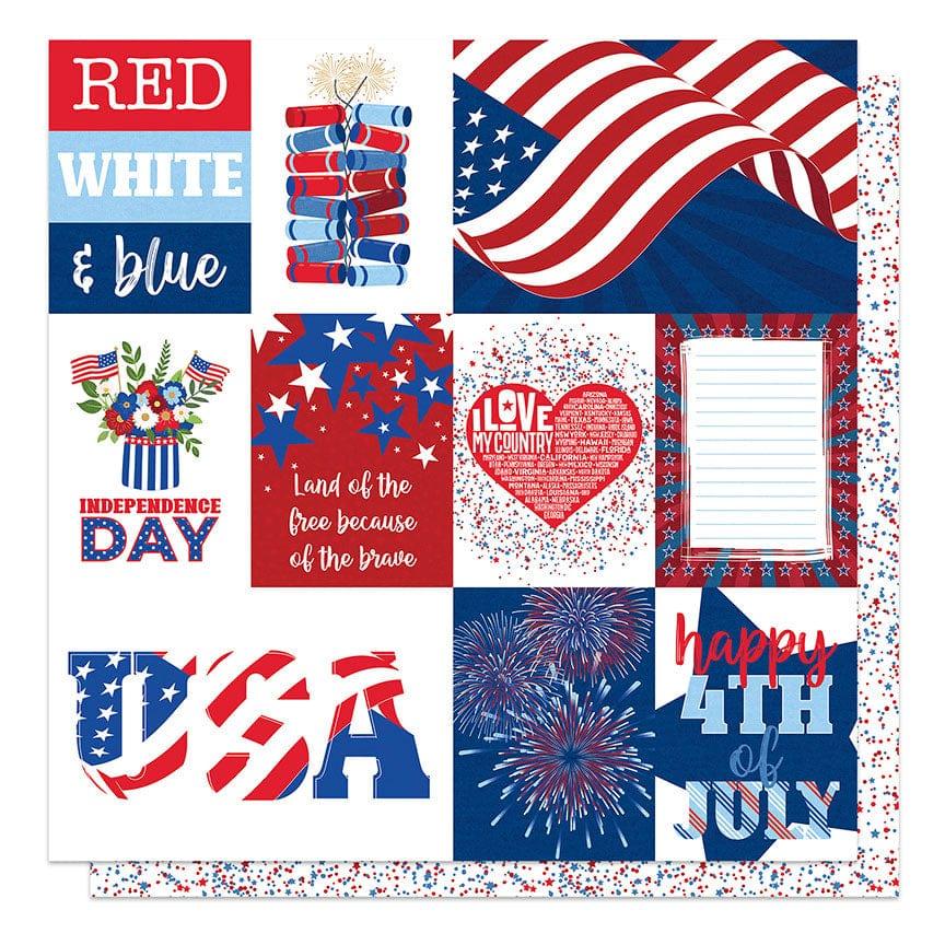 Land That I Love Collection Land That I Love 12 x 12 Double-Sided Scrapbook Paper by Photo Play Paper