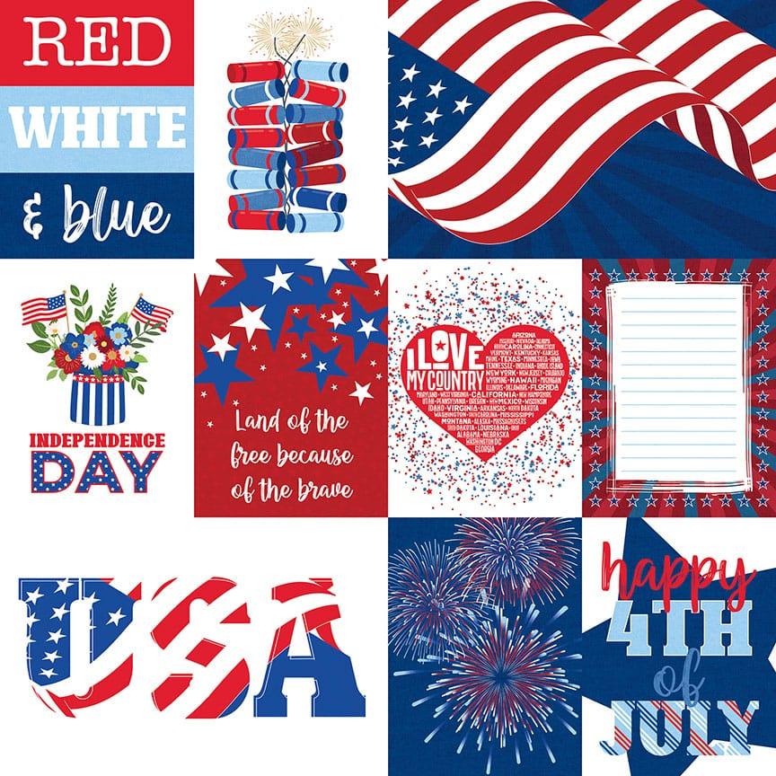 Land That I Love Collection Land That I Love 12 x 12 Double-Sided Scrapbook Paper by Photo Play Paper - Scrapbook Supply Companies